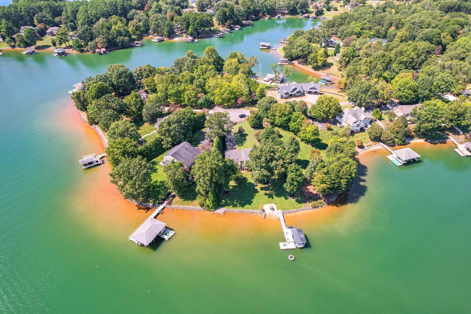 Smith Mountain Lake Retreat With Private Beach! Huddleston Екстер'єр фото