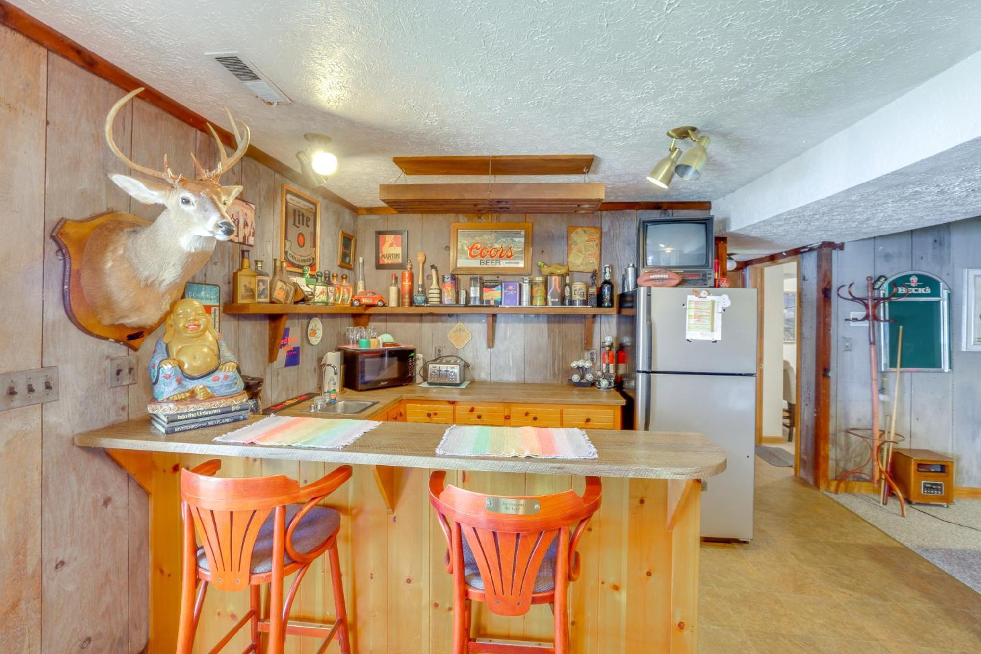 Smith Mountain Lake Retreat With Private Beach! Huddleston Екстер'єр фото